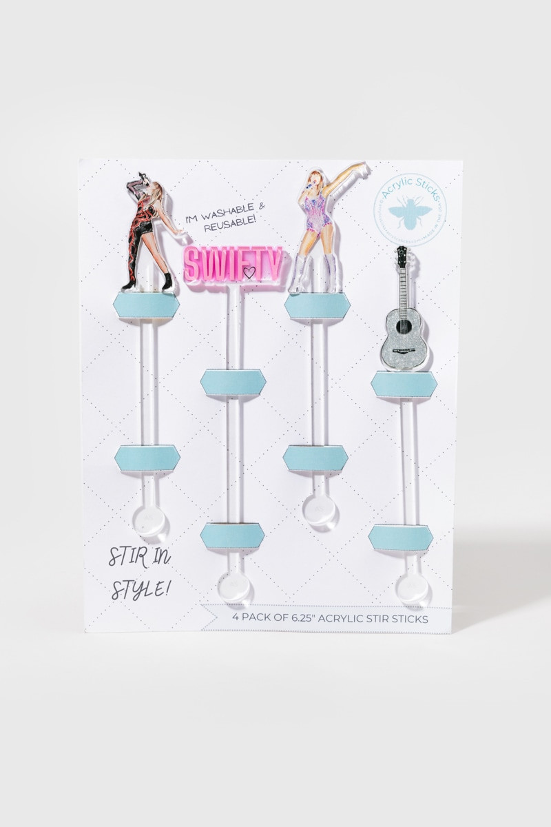 Tay Tay Swift Acrylic Stir Sticks | Francesca's