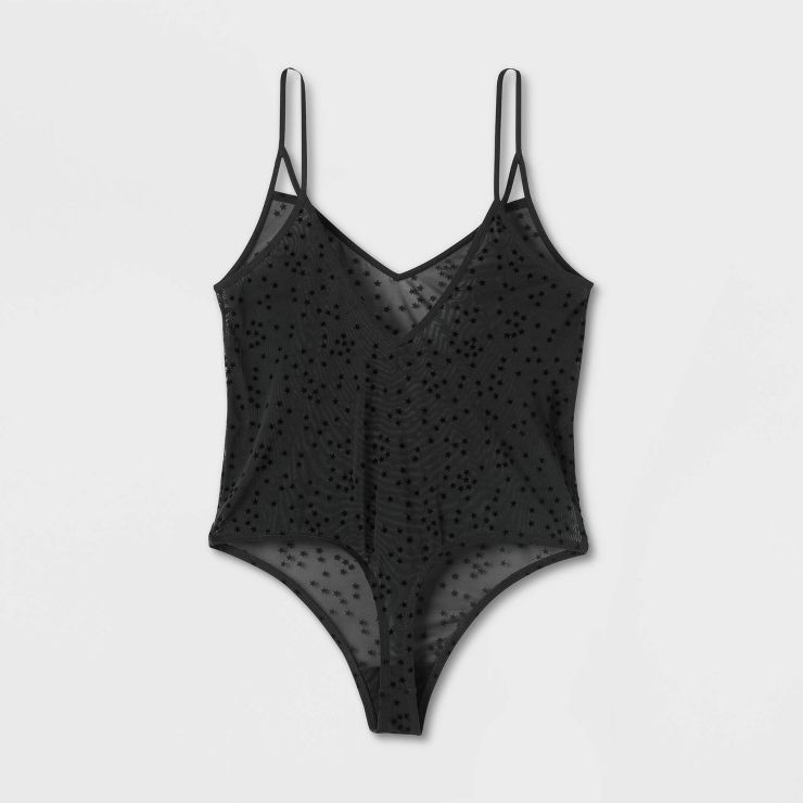 Women's Holiday Bodysuit - Colsie™ Black | Target