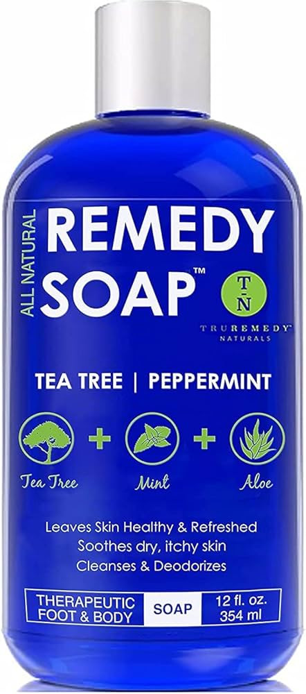Truremedy Naturals Remedy Tea Tree Oil Body Wash - Body Wash That Helps Body Odor, Ringworm, & Sk... | Amazon (US)
