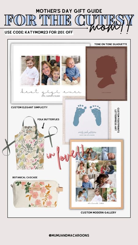 Mother’s Day Gift Guide (minted - use code: KATYMOM23 for 20% off)

Mother’s Day. Gift Guide. Minted. Present. Gift.

#LTKGiftGuide #LTKfamily