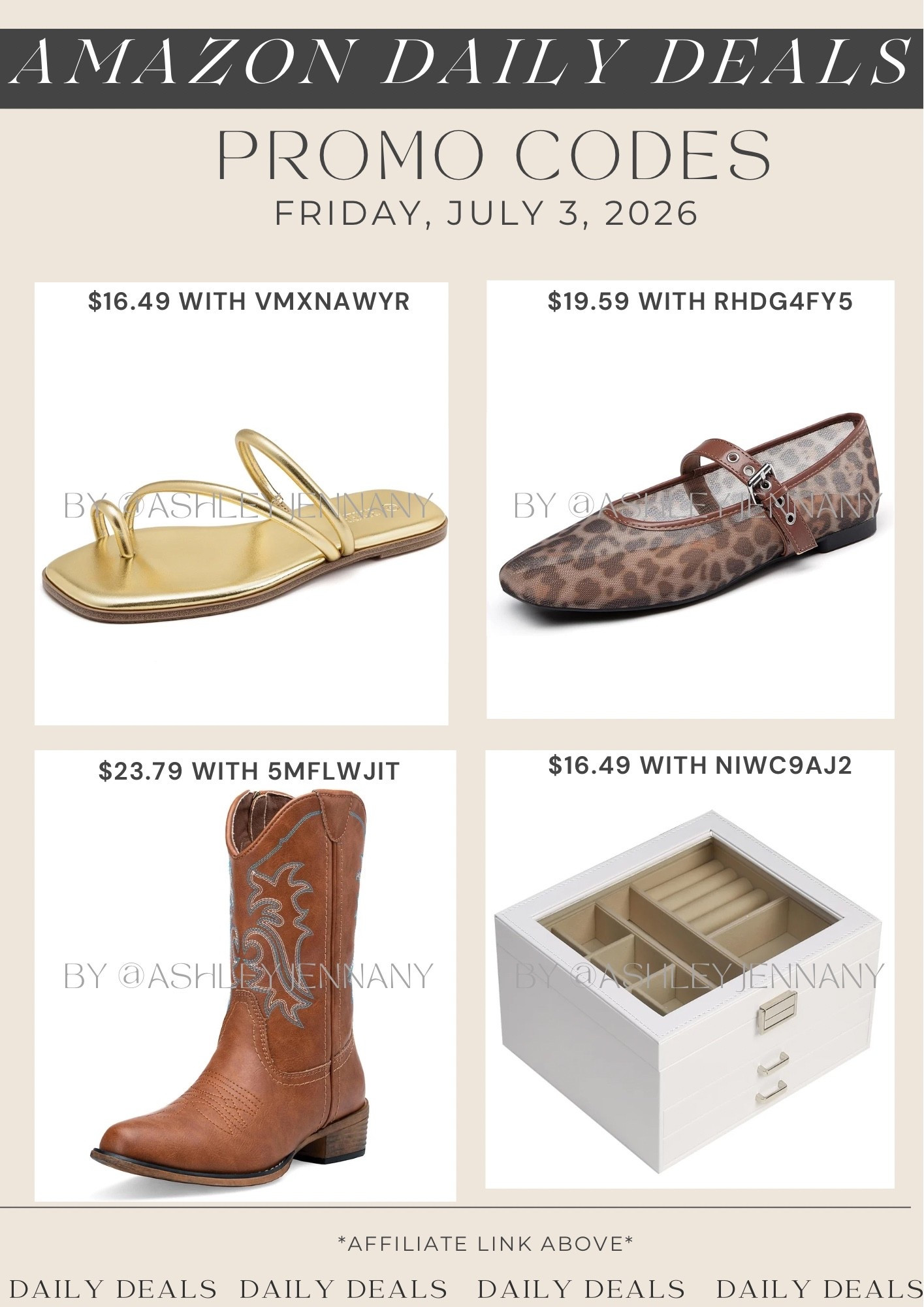 Amazon deals

#LTKSaleAlert #LTKMidsize #LTKootd