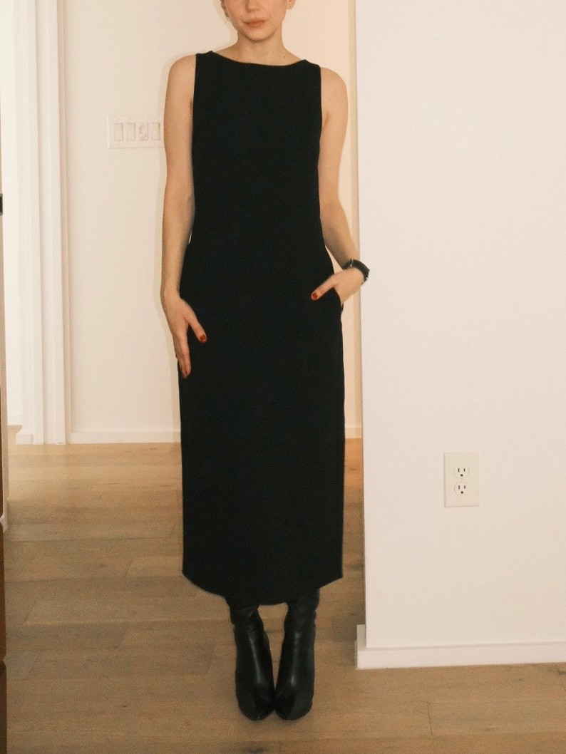 Timeless black dress #satenightoutfit #outfitideas #blackdress 

#LTKWorkwear #LTKPetite