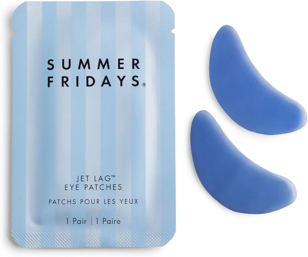 Summer Fridays Jet Lag Under Eye Patches - Hydrating & Depuffing Hydrogel Eye Masks with Caffeine... | Amazon (US)