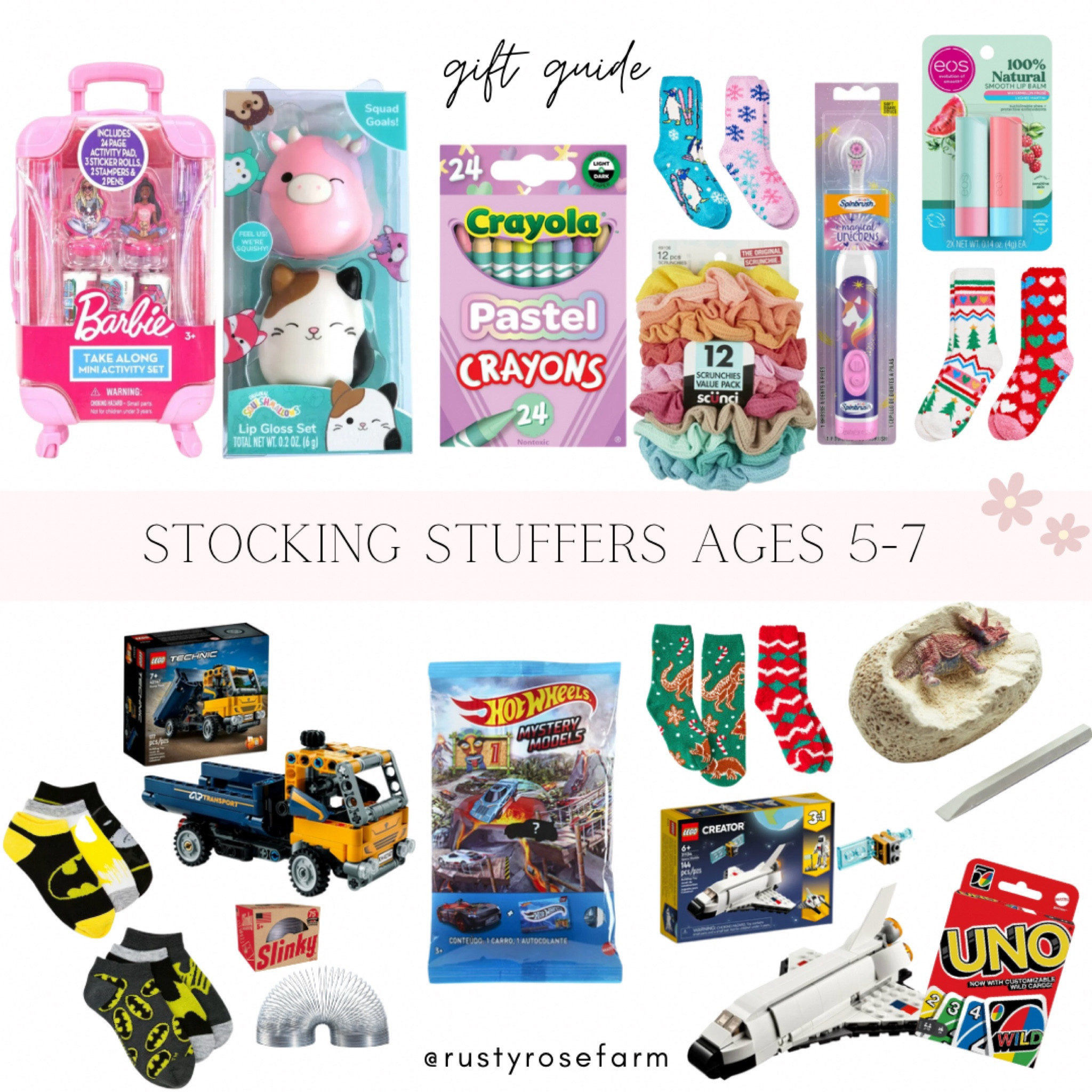Stocking stuffers for boys and girls ages 5-7. Holiday shopping, Christmas gifts.

#LTKGiftGuide #LTKkids #LTKHoliday