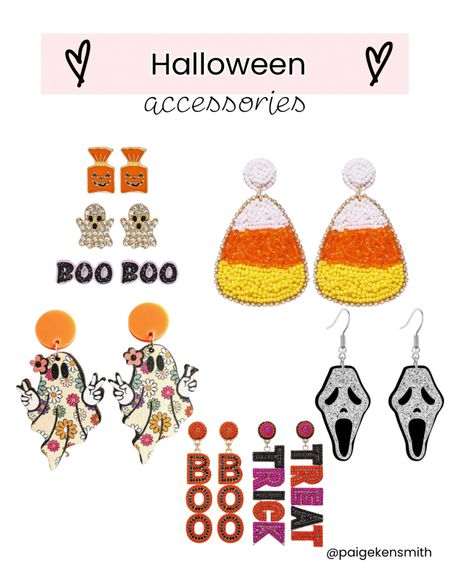 Halloween accessories to spice up any outfit!

Earrings, Amazon, Target, girly, spooky 

#LTKHalloween #LTKSeasonal #LTKstyletip
