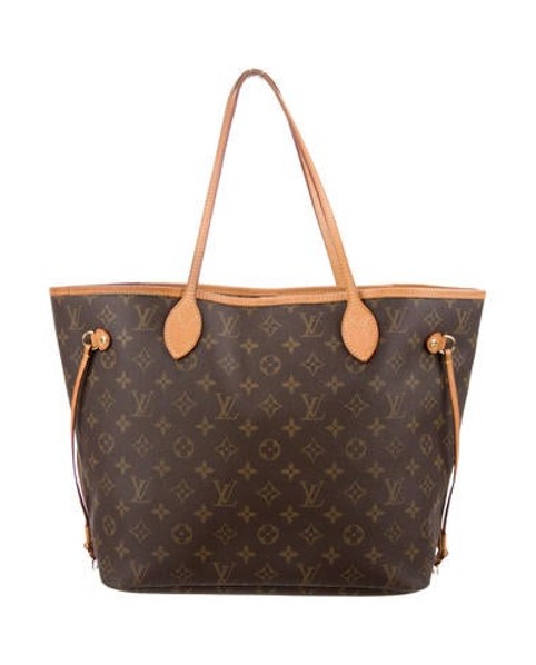 Louis Vuitton Monogram Neverfull MM Brown | The RealReal