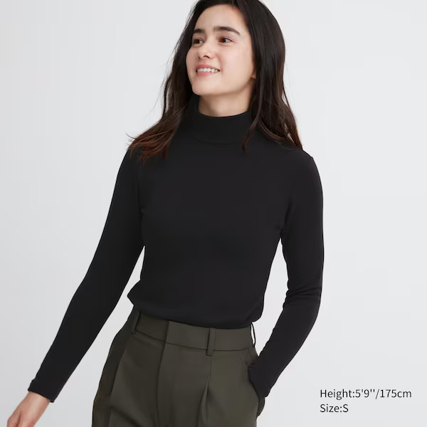 HEATTECH Ultra Warm High Neck T-Shirt | UNIQLO (US)