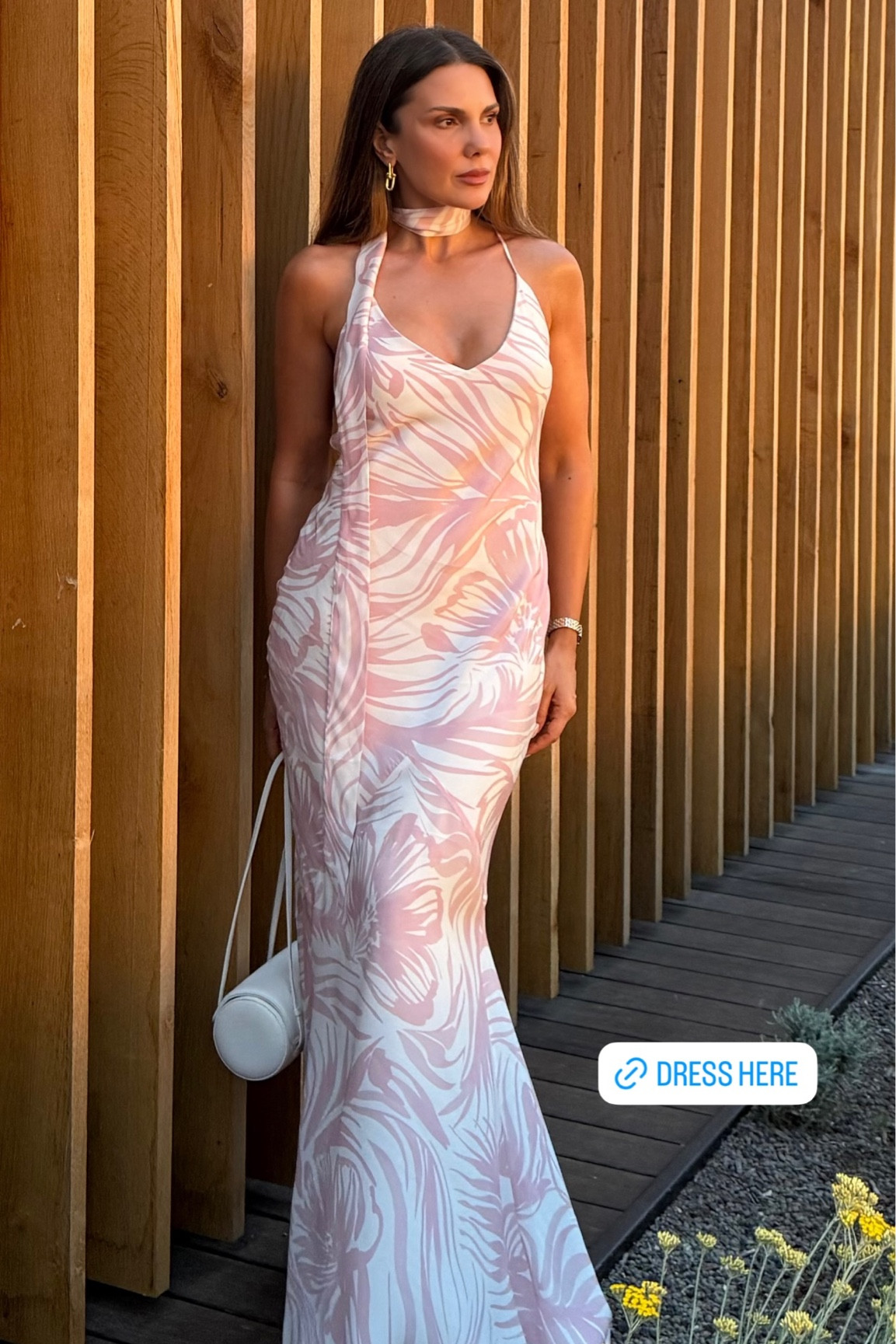 Love this dress! Mine is directly from Alexandra Moro it’s called the Isla Dress in Pink Botanical!!