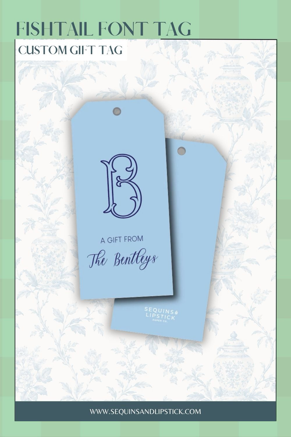 Customize with initials names or family names for a timeless finishing touch on every package. 

 #LTKSeasonal #LTKWedding
