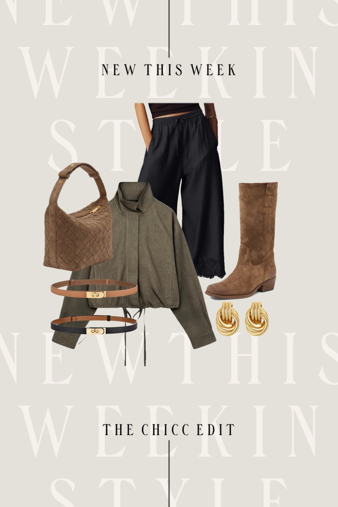 New this week in style 🤎

#dupe #amazon #nordstrom #accessories #boots bag leather coat leggings sneakers trench coat adidas cardigan pants flats Ysl tee flats skirt sandals

#LTKgrwm #LTKootd #LTKActive