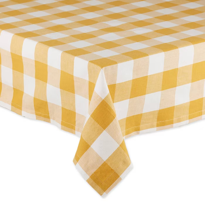 Cotton Buffalo Check Kitchen Tablecloth - Design Imports | Target
