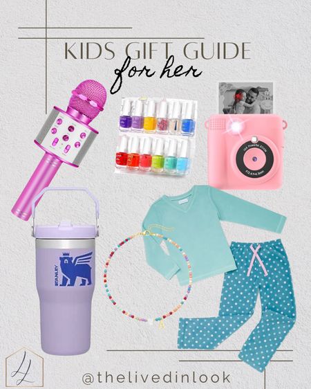 Kids Gift Guide for her! 

Girls gifts, pajamas, Christmas gifts, initial necklace, water bottle, nail polish

#LTKfindsunder50 #LTKGiftGuide #LTKHoliday