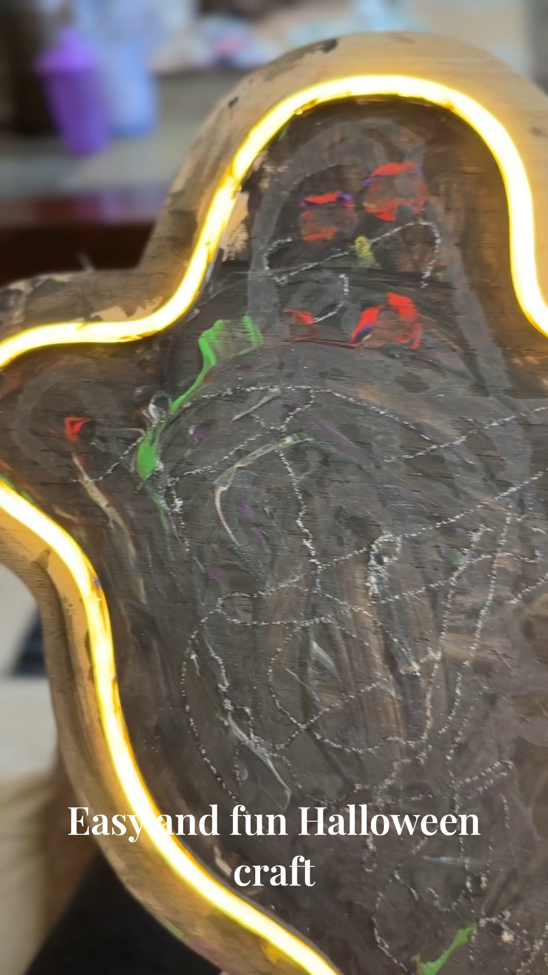 My girls loves painting these ghosts and when we added the batteries for the light it just made them that much cooler!!!! I have these hung on my doors in my house I love them!! And they have on and off switches so you don’t waste the battery life!! 

#crafts #halloween #ghosts #kids

#LTKHoliday #LTKHalloween #LTKKids