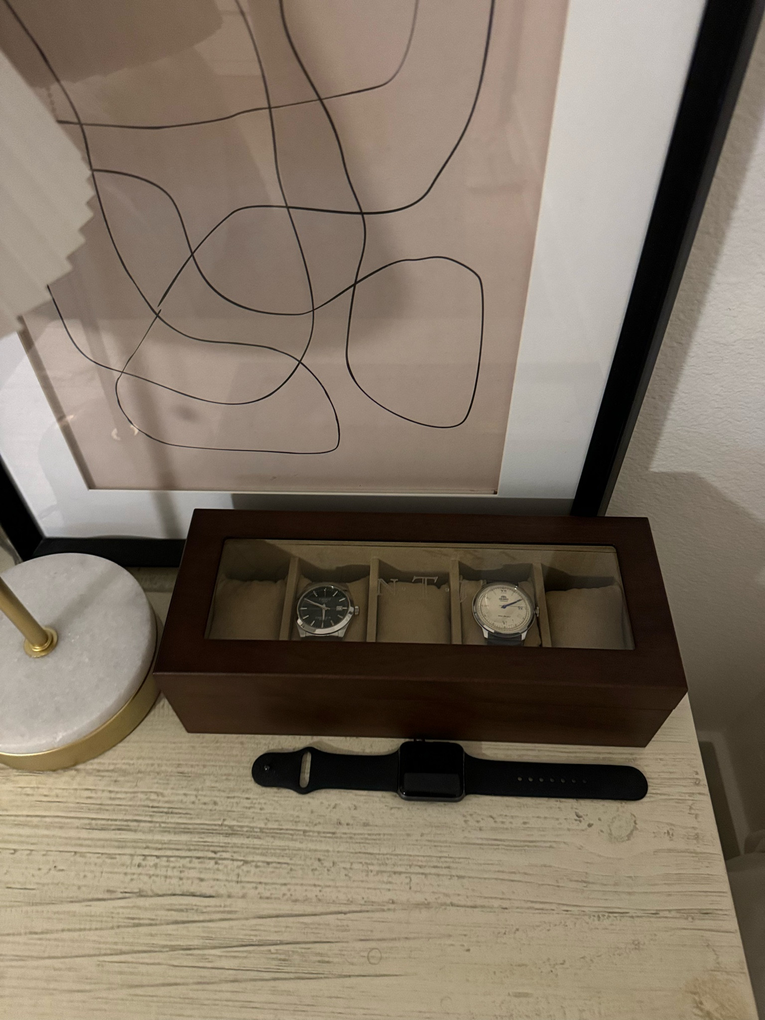 Personalized watch box for him 