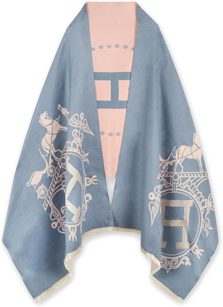 EXTREE Scarfs for Women Pashmina Silky Shawl Wrap for Evening Dressing Blanket Open Front Poncho ... | Amazon (US)