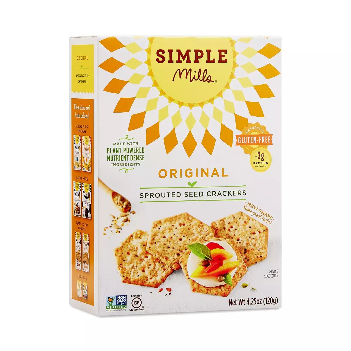 Sprouted Seed Crackers, Original | Thrive Market