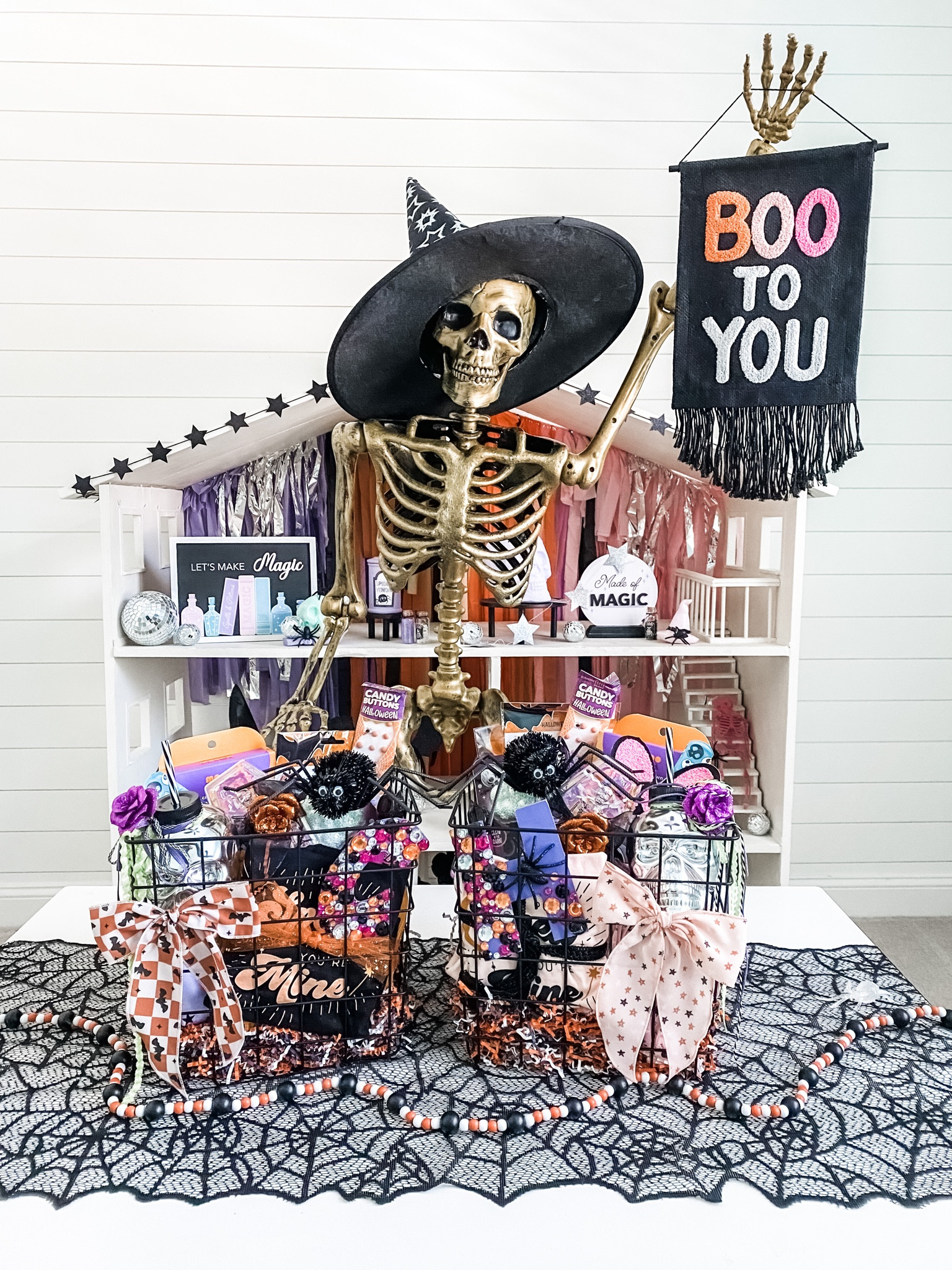 Boo Baskets 👻 


#halloweenparty #target #targetstyle #mytargetstyle #halloween #halloweendecor #kidshalloween #hocuspocus #playroom #playroomdecor #makeitwithmichaels #targetfinds #targetdoesitagain #targetkids #targetlittles #jaxmomlife #dollhouse #diy #targetdollarspot  #kidsparty #playroominspo #lovemypbk #halloweentablescape #shopsmall #halloween #LTKfamily

#LTKkids #LTKHalloween #LTKhome