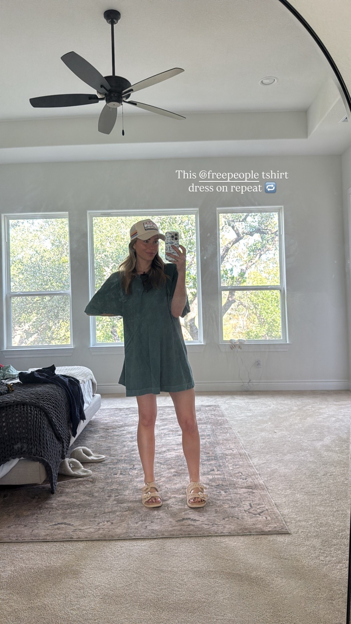 Wearing size medium #freepeople #pregnancystyle 