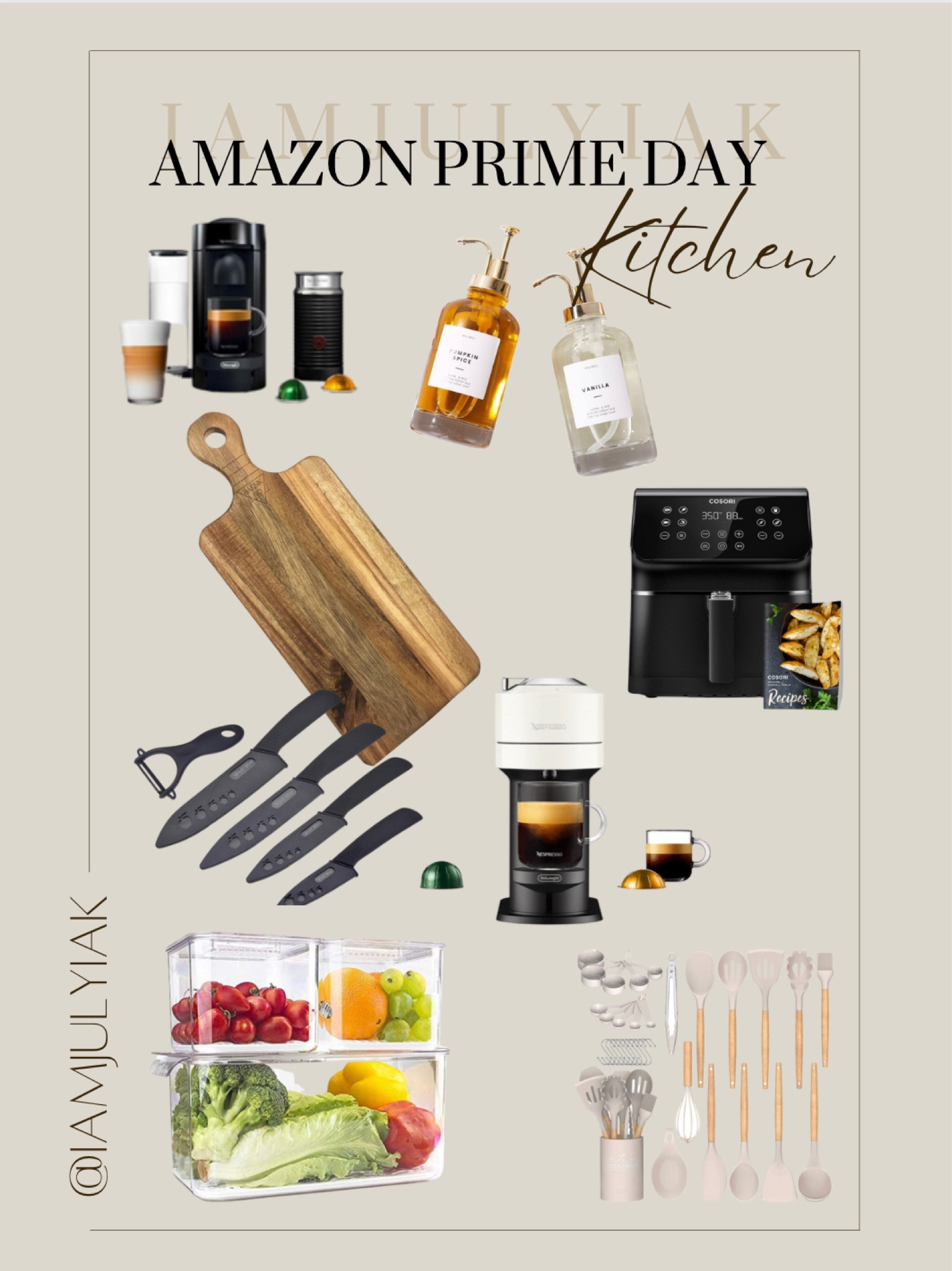 Kitchen prime deals. 

amazon primeday, amazon, primeday, kitchen, kitchen gadgets

#LTKSeasonal #LTKhome #LTKunder50