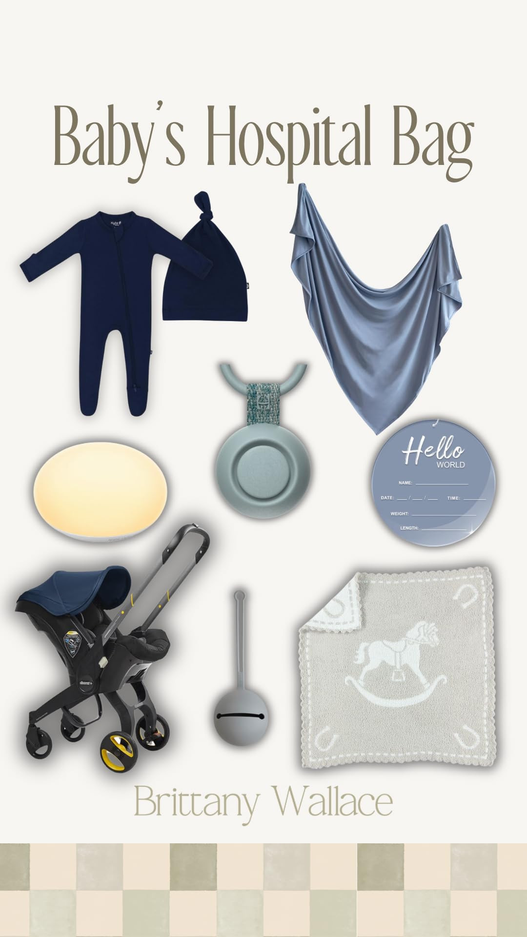 Baby’s Hospital Bag | Amazon (US)