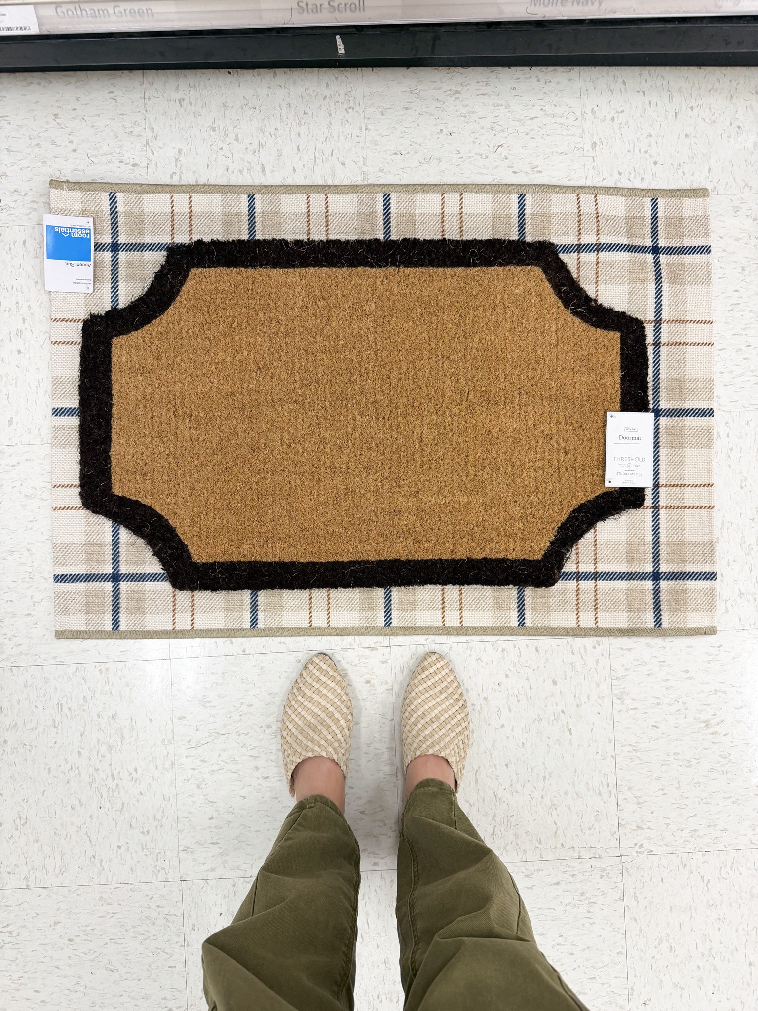 Target new fall home decor // welcome mat // threshold studio McGee