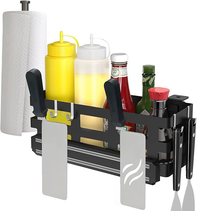 Griddle Caddy for Blackstone Griddles Accessories, Space Saving Grill Accessories Storage Caddy, ... | Amazon (US)