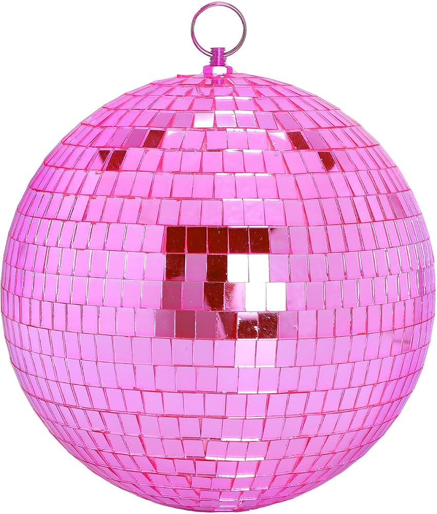 Mirror Ball, 8 inch Reflective Light Dance Disco Balls with Hanging Ring for DJ Club Party,Home D... | Amazon (US)