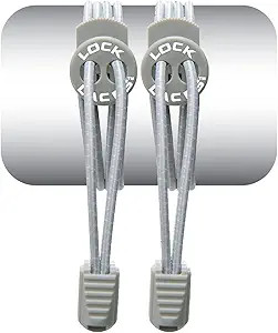 LOCK LACES - Elastic No Tie Shoelaces, One Size Fits All | Amazon (US)