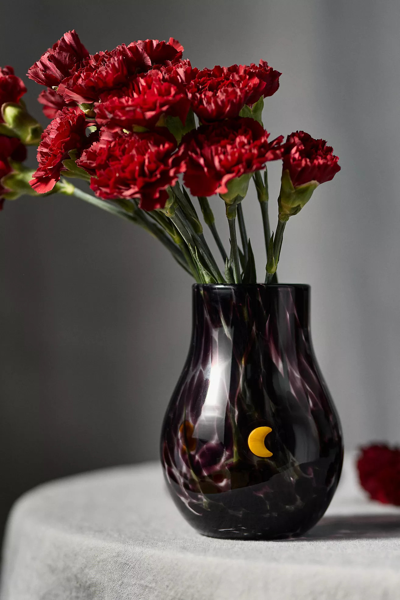 The Spooky Icon Confetti Glass Vase | Anthropologie (US)