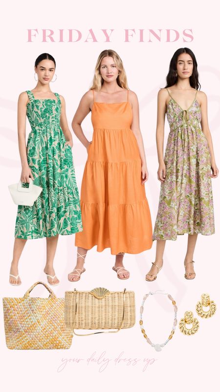 New at Shopbop -  summer dress - vacation dress - summer bag 

#LTKItBag #LTKTravel #LTKStyleTip