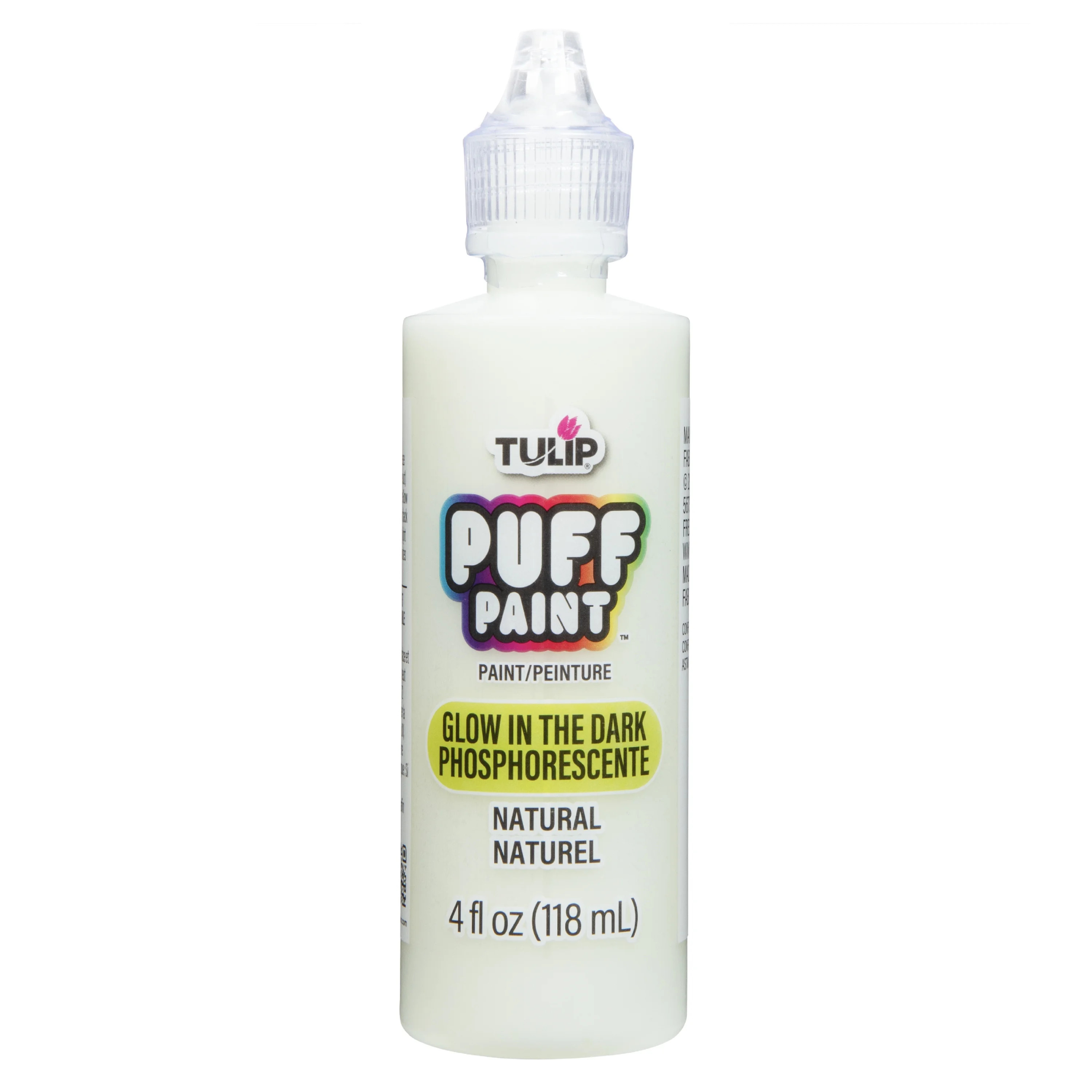 Tulip Puff Fabric Paint, Glow in the Dark, 4 fl oz, Liquid Gel | Walmart (US)