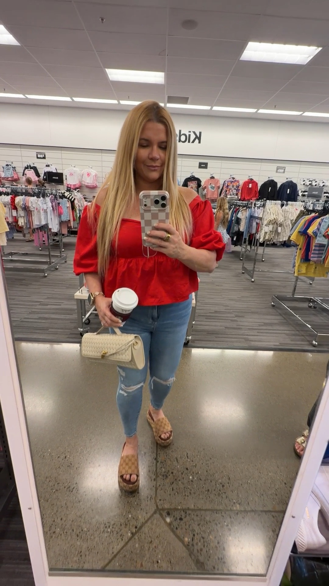 The red top that keeps getting compliments ❤️✨

There’s something about a pop of red that instantly makes an outfit feel confident, feminine, and put together 🤍

I paired this off-the-shoulder top with my favorite denim, platform sandals, and a neutral bag for an effortless look that works for everything from coffee runs to summer outings.

As a busy mom, I love finding pieces that make me feel elevated without sacrificing comfort—and this top is definitely one of them ❤️

✨ Flattering fit
✨ Easy to style
✨ Perfect for summer

Everything is linked in my LTK 🤍

XOXO,
Ana Randall 💗

#LTKdayinmylife #LTKmomlife #LTKPetite
