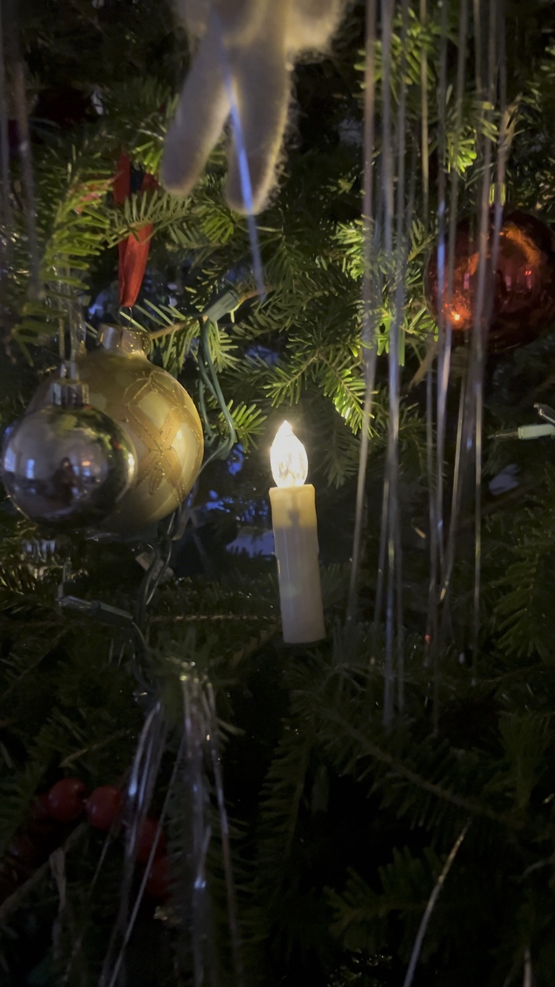 I love the way these twinkling candles and tinsel add the perfect touch of nostalgia to the tree without risking burning down the house! 

#LTKSeasonal #LTKhome #LTKHoliday