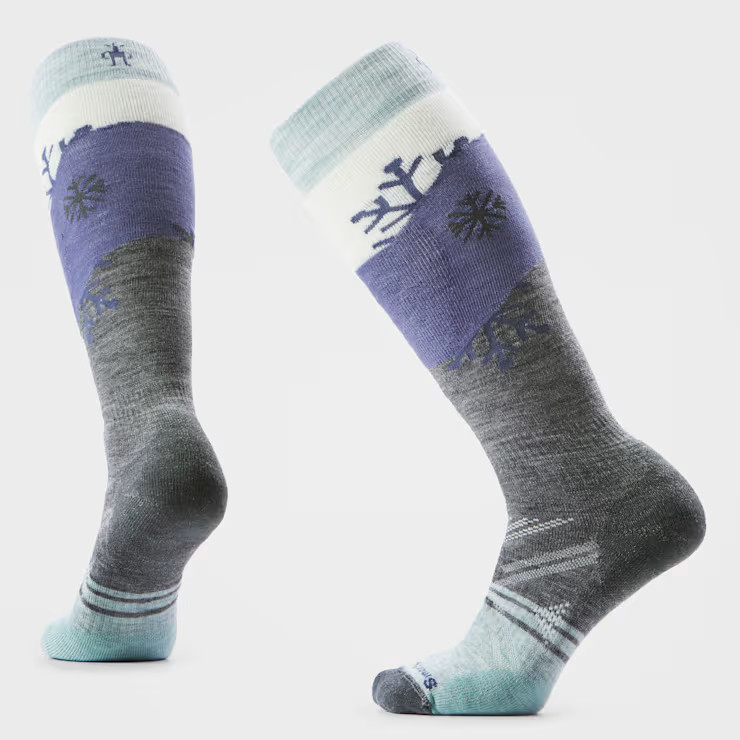Women's Ski Snowpocalypse Pattern Over The Calf Socks - Smartwool US | Smartwool US