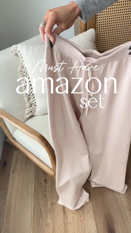 Must have amazon set for spring…wearing sz small
Incredibly soft, high waisted and beautifully made…an instant favorite…it’s so good! 
Sandals tts 


#LTKTravel #LTKVideo #LTKOver40