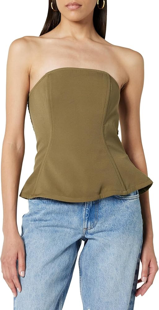 The Drop Women's Alejandra Strapless Corset Top | Amazon (US)