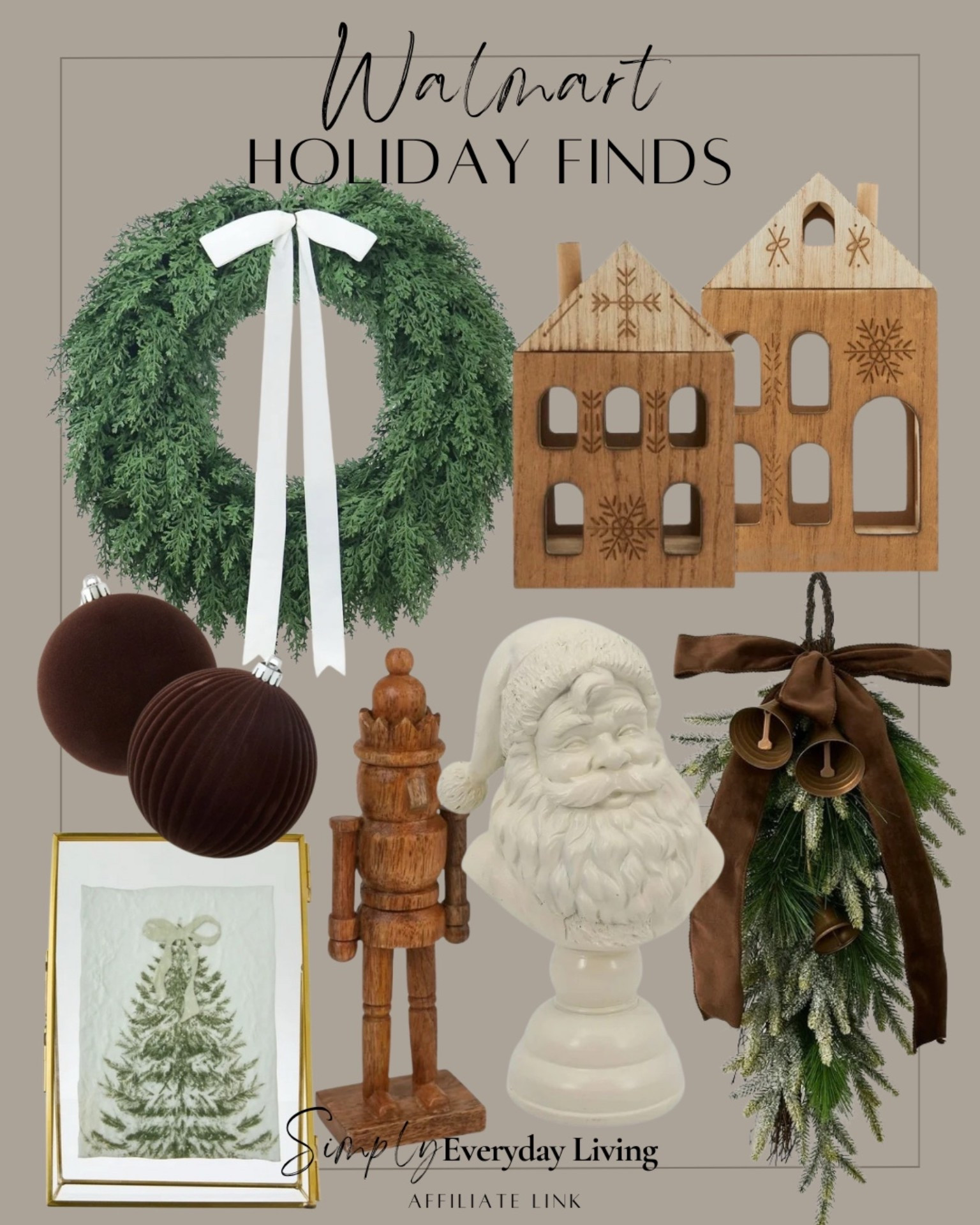 Walmart holiday finds

#LTKHome #LTKSeasonal