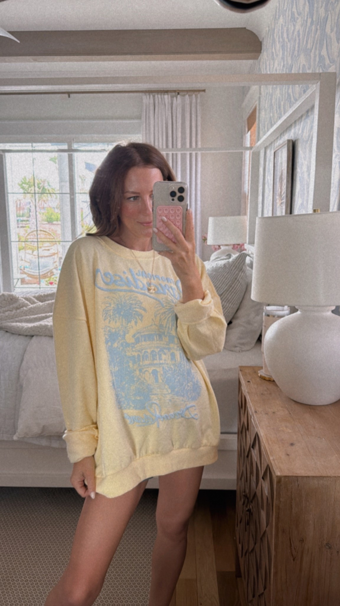 wearing xxl for oversized fit 💛

#LTKSeasonal #LTKFindsUnder50