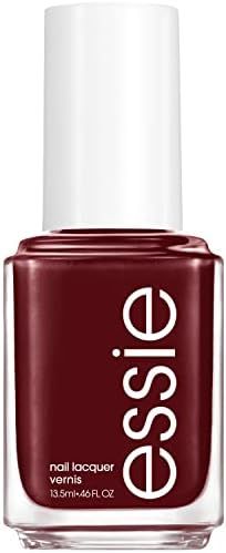 essie Nail Polish, Cream Finish, Bold and Boulder, Burgundy Red, 8-Free Vegan, 0.46 fl. oz. | Amazon (US)