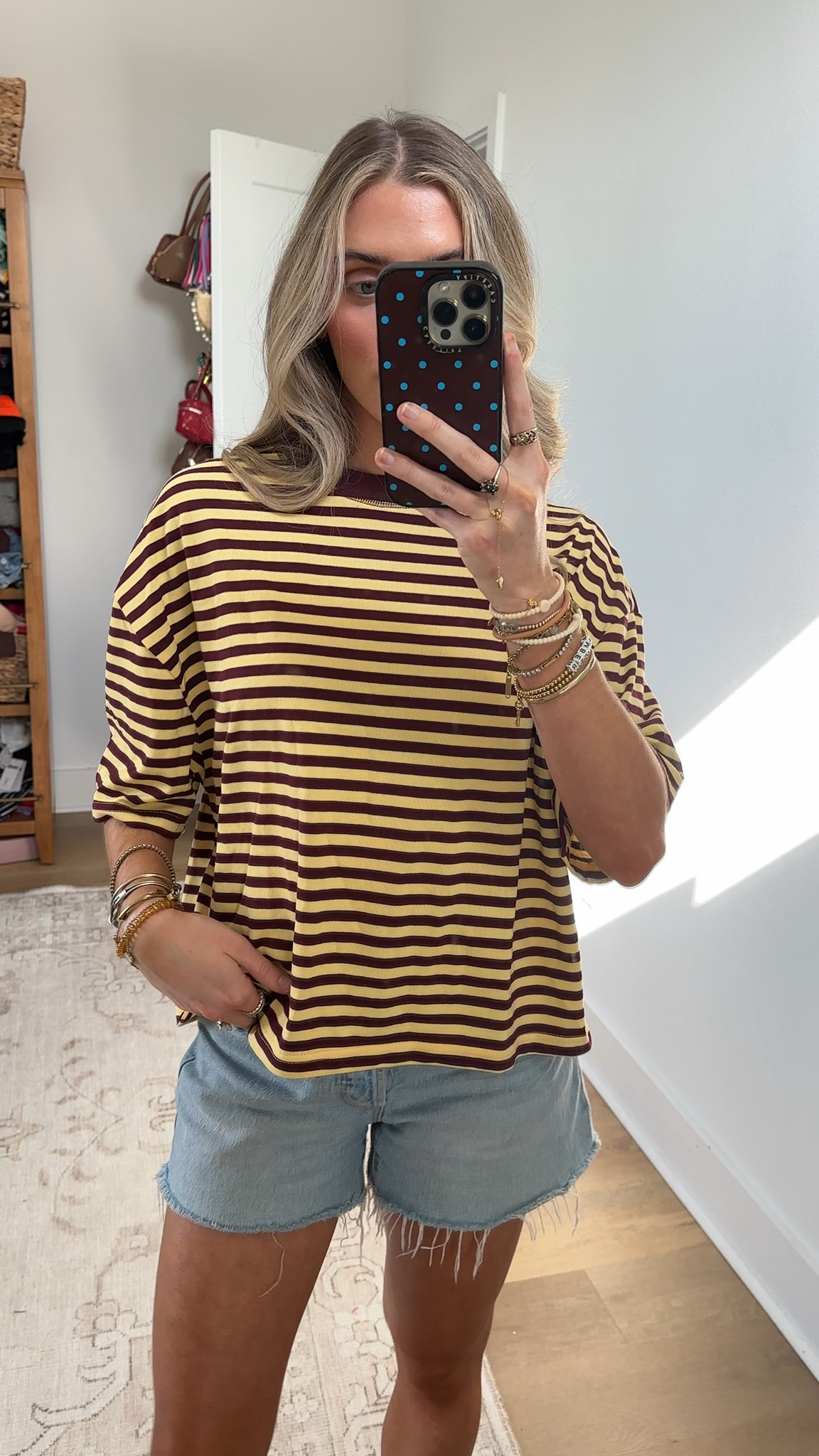 Amazon size small CHYRII Womens Oversized Striped T Shirts Short Sleeve Fashion 2026 Casual Crewneck Summer Y2K Clothes

#LTKootd #LTKSaleAlert #LTKSeasonal