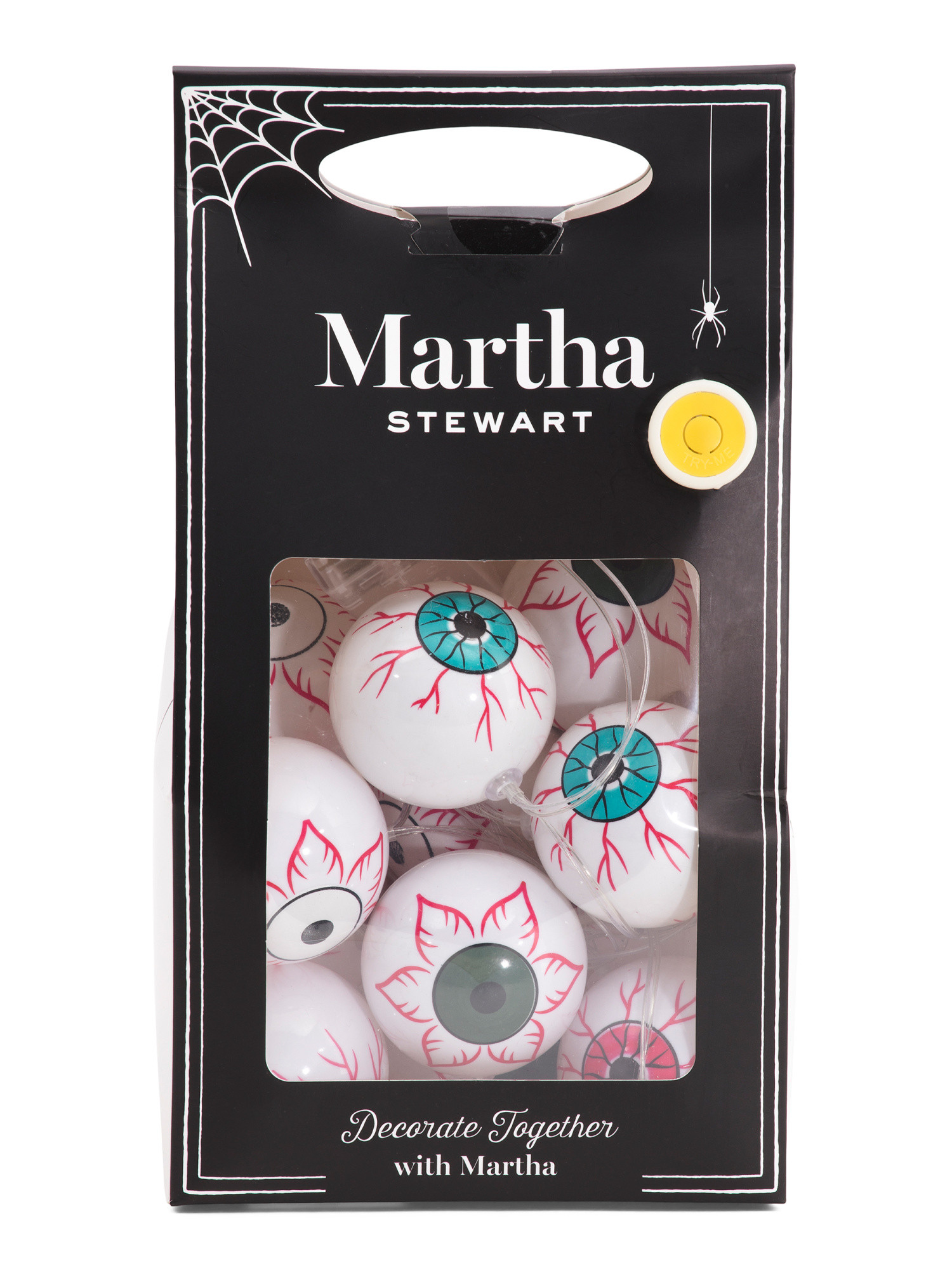 6ft Led Eyeball Garland | TJ Maxx