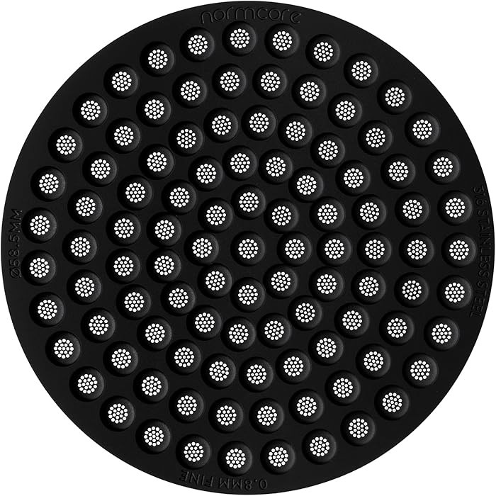 Normcore 58.5mm Puck Screen, 0.8mm Thickness, Lower Shower Screen, Reusable Metal Filter for 58mm... | Amazon (US)
