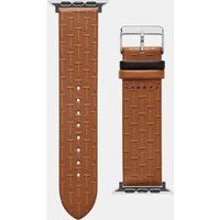 Men's Embossed Leather Apple Watch Strap in Tan, Carbom | Ted Baker (US)