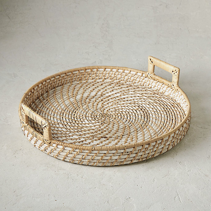 Rattan Nito Serving Collection | Frontgate | Frontgate