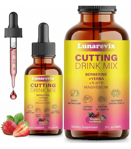 Cutting Drops Liquid Extract \u2013 with Turmeric Root, Black Pepper Extract, Prebiotic Fiber, 30... | Amazon (US)