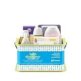 Johnson's Bath Discovery Gift Set for Parents-to-Be, Caddy with Baby Bath Time & Skin Care Essent... | Amazon (US)