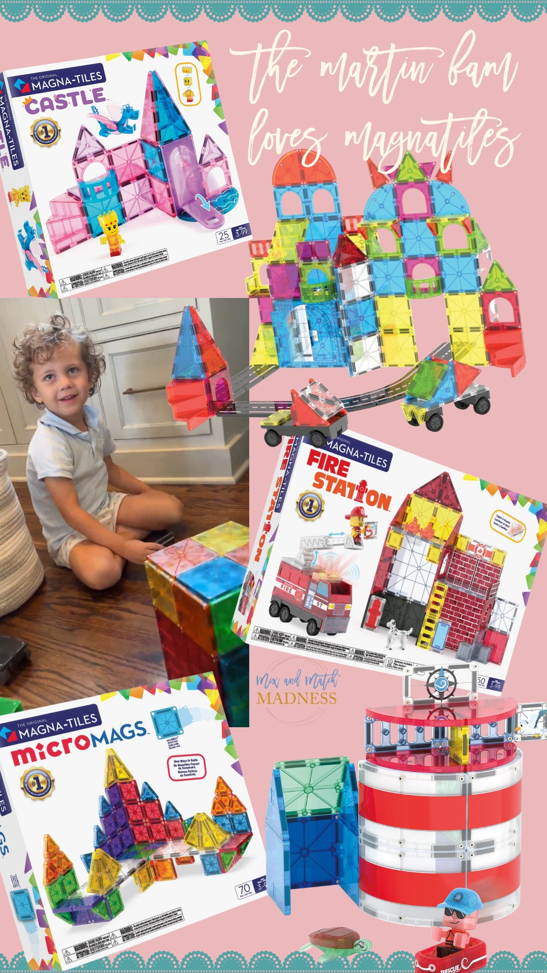 Our family is huuuuuuge fans of magnatiles & they’re the most fun gift to get for Heath!!! Several sets are on major sale for Prime!