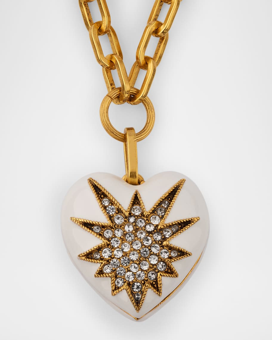 Elizabeth Cole Heart of Tefiti Necklace, Heart Necklaces, Valentine’s Day Necklace, Valentines Day  | Neiman Marcus