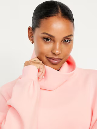 Bounce Fleece Funnel Neck Tunic | Old Navy (US)