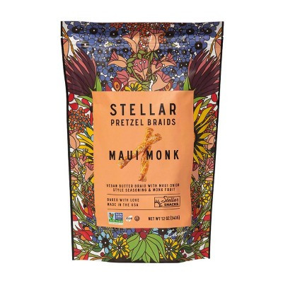 Stellar Snacks Maui Monk Pretzel Braid - 12oz | Target